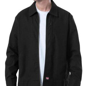 Wrangler Workwear NWT Black Mesh Lined Shirt Jacket Size XL
